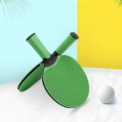 Tischtennis Paddel Outdoor Pingpong Paddel Gummi Professionelle Schläger Sport Ausrüstung Für Anfänger Spieler Indoor Outdoor Image