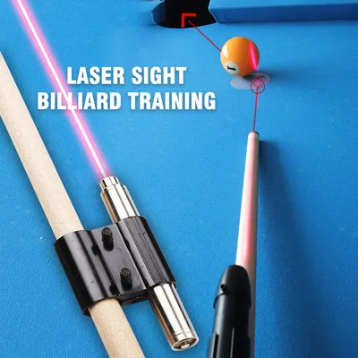 Practical Acessorios Snooker Pool Cue Laser Sight Billiar Training Eqiupment Technology Action