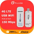 TIANJIE U800 Modem WiFi USB 4G LTE Router portatile Plug & Play con rete ad alta velocità da 150 Mbps per alimentato da Power Bank/USB