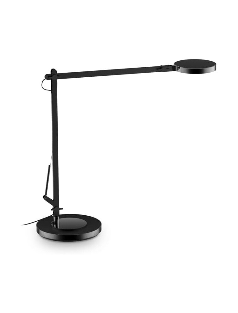 Futura tl1, schwarze technische Tischlampe, Ideal Lux Image