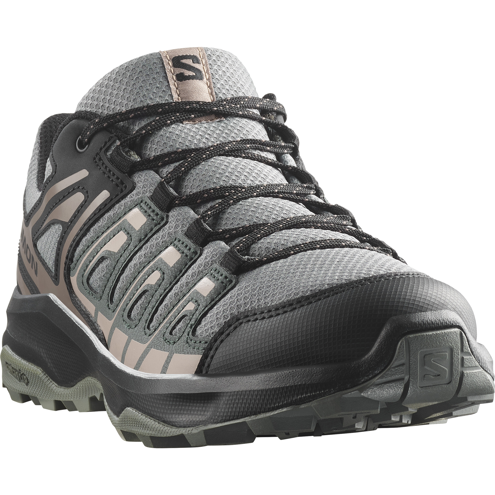 Wanderschuh SALOMON "EXTEGRA W", Damen, Gr. 42, sedona sage, urban chic, etherea, Synthetik, Textil, Schuhe Wanderschuh, wasserdicht, Topseller