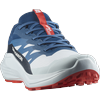Trailrunningschuh SALOMON "ALPHAGLIDE", Gr. 42, ballad blau, dunkelblau, fiery rot, Synthetik, Textil, sportlich, Schuhe, wasserdicht