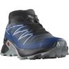 Trailrunningschuh SALOMON "METACROSS 2 M", Gr. 46, schwarz, lapis blau, quarry, Synthetik, Textil, sportlich, Schuhe, wasserdicht