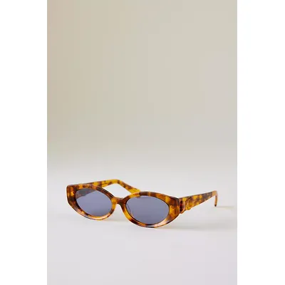 Damson Madder Catty Oval Sunglasses