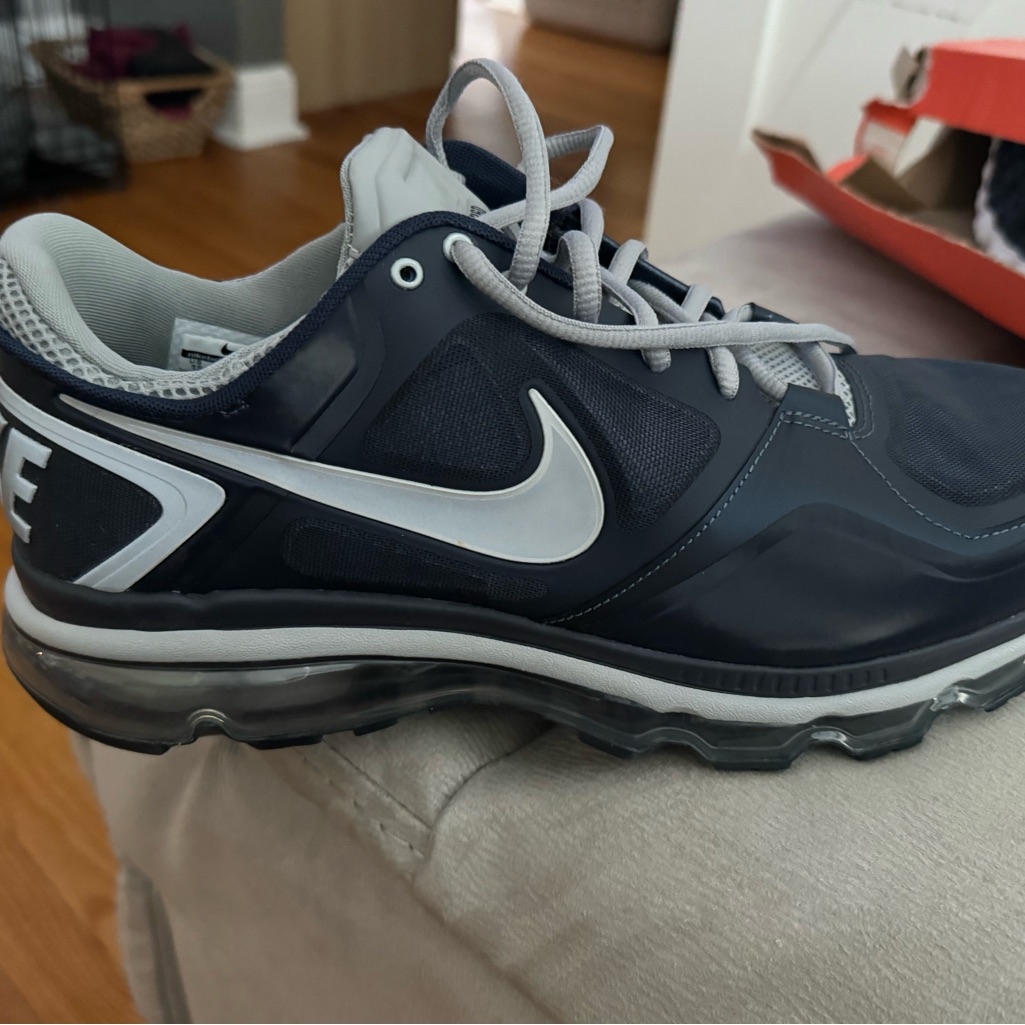 Nike Shoes | Yankee Edition Nike Trainer 1.3 Max+ Never Worn! Limited Edition! | Color: Blue/Gray | Size: 12