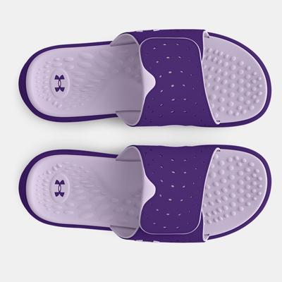 Under Armour Shoes | Under Armour Women’s W Ignite Sport Slides Size 11 Color Lavender | Color: Purple | Size: 11