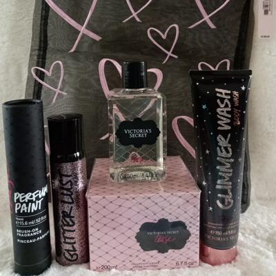 Victoria's Secret Other | Victoria's Secret 6 Pc Tease Collection Gift Lot | Color: Black | Size: Os