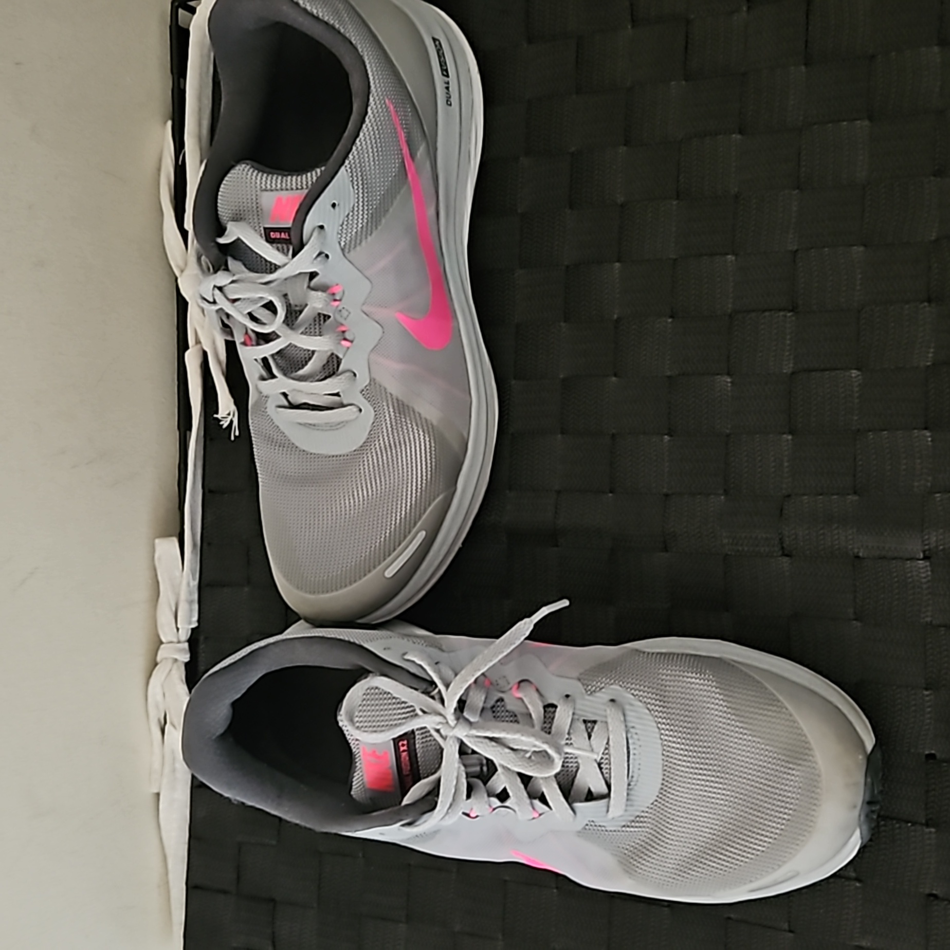 Nike Shoes | Womens Nike Dual Fusion X2 Tennis | Color: Gray/Pink | Size: 11