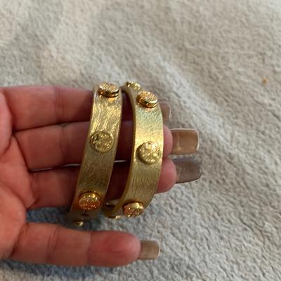 Tory Burch Jewelry | Womens Wrap Bracelet | Color: Gold | Size: Os