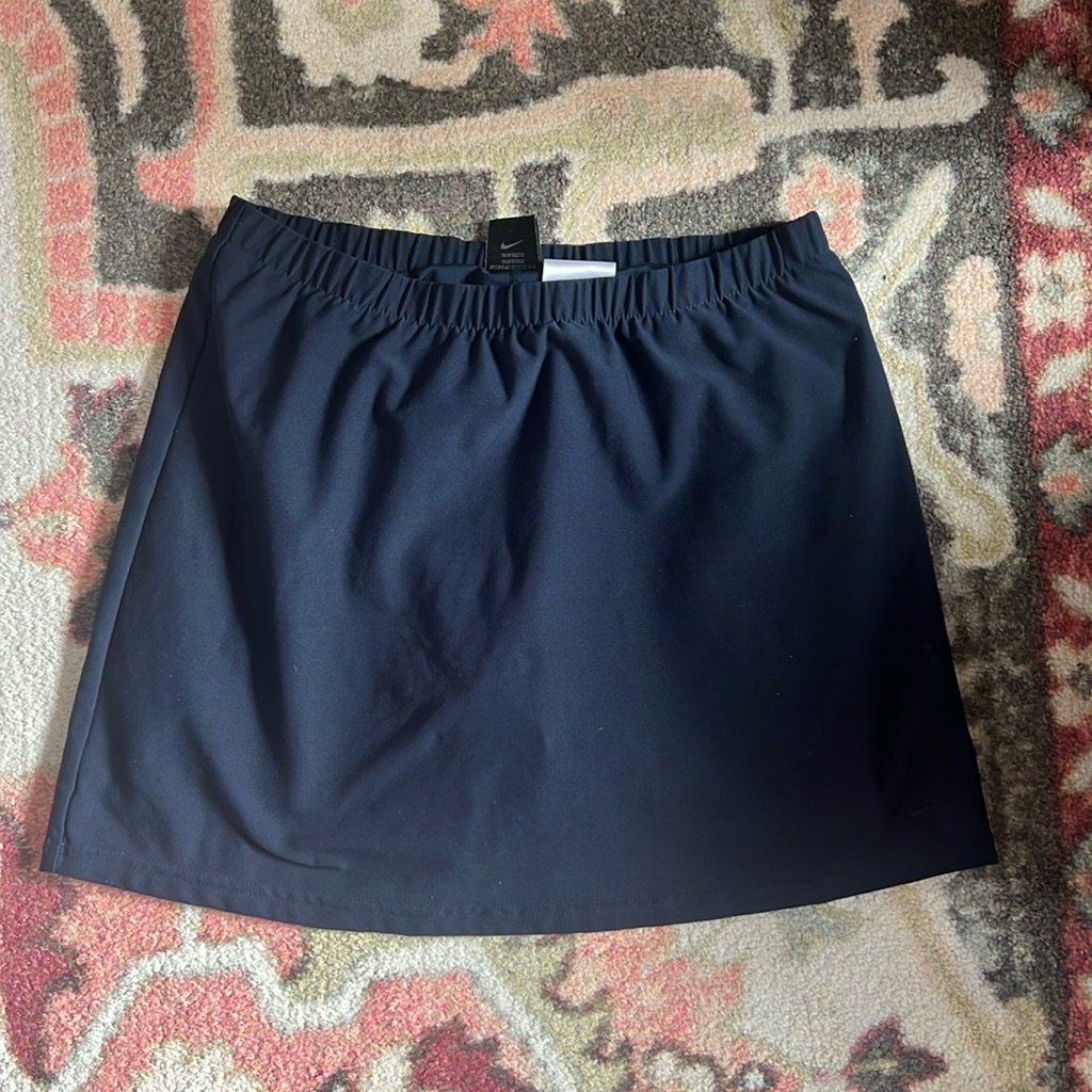 Nike Skirts | Vintage Nike Dryfit Tennis Skirt | Color: Black/Blue | Size: S