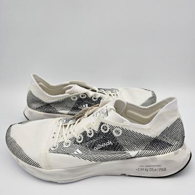 Adidas Shoes | Adidas Allbirds X Women's Adizero 2.94 Kg Co2e 'Carbon' Size 6.5 | Color: Black/White | Size: 6.5