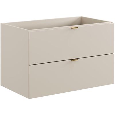 Waschtischunterschrank 80cm in kaschmir matt DURANGO-56 Image