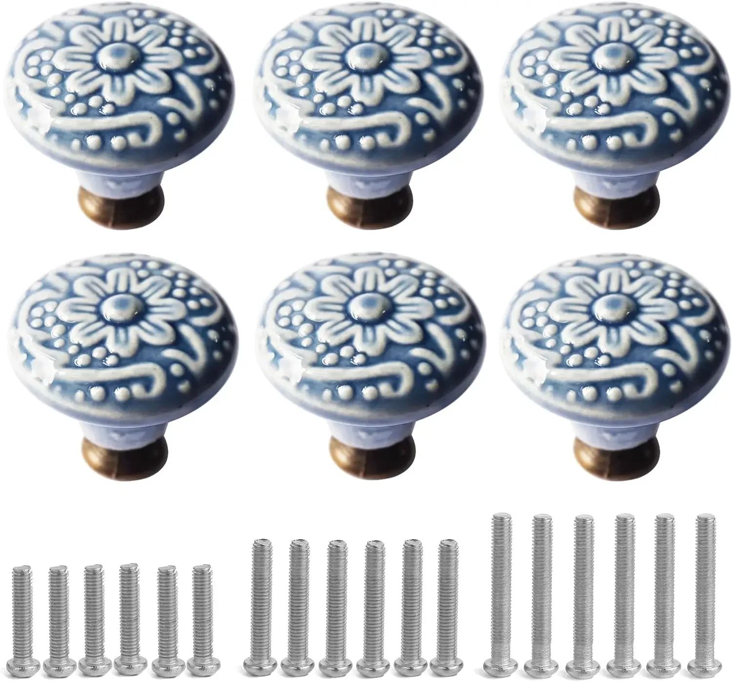 Keramik Küchen schrank Knöpfe für Schublade Kommode Knöpfe zieht runde Kommode Knöpfe Schubladen griffe und zieht für Wohn möbel Image