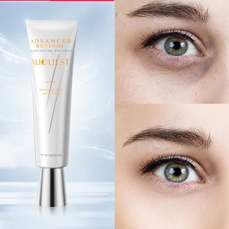 AUQUEST Augencreme, Anti-Aging, verblasst feine Linien, straffende Reparatur, glatt, feuchtigkeitsspendend, nährt, straffen, Retinol A-Serum, 25 g Image