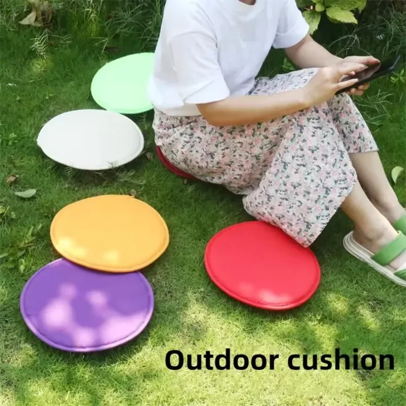 38cm Outdoor Garten Sitzkissen rundes Kissen Schwamm Pad Esszimmers tuhl Kissen Outdoor Stuhl verdicken Stuhl polster Hocker rutsch fest Image