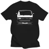 T25 Campervan T-Shirt Geschenk für Ihn Papa Doka Bus Caravelle Vanagon Wedge