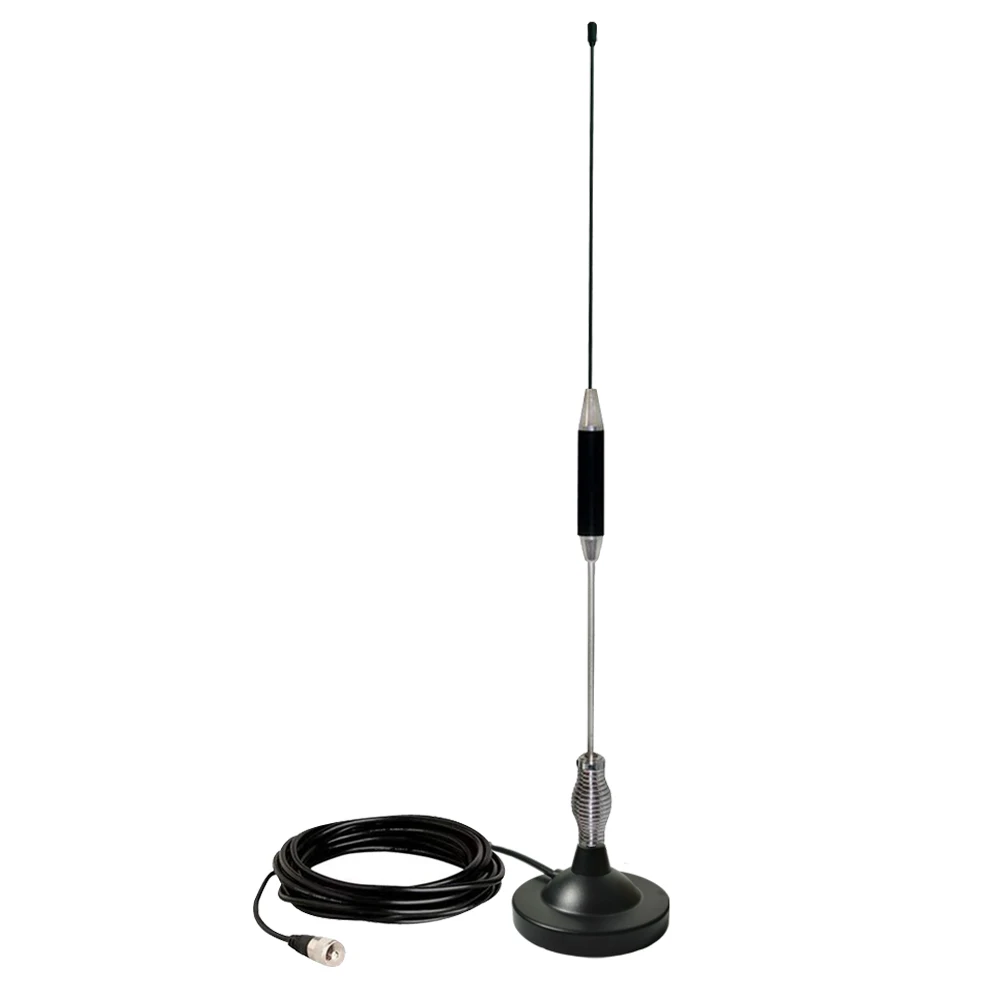 CB-Antenne, 27 MHz, CB-Radio-Antenne, tragbar, für drinnen und draußen, magnetische CB-Antenne, robuste Magnethalterung, mobiles Autoradio Image