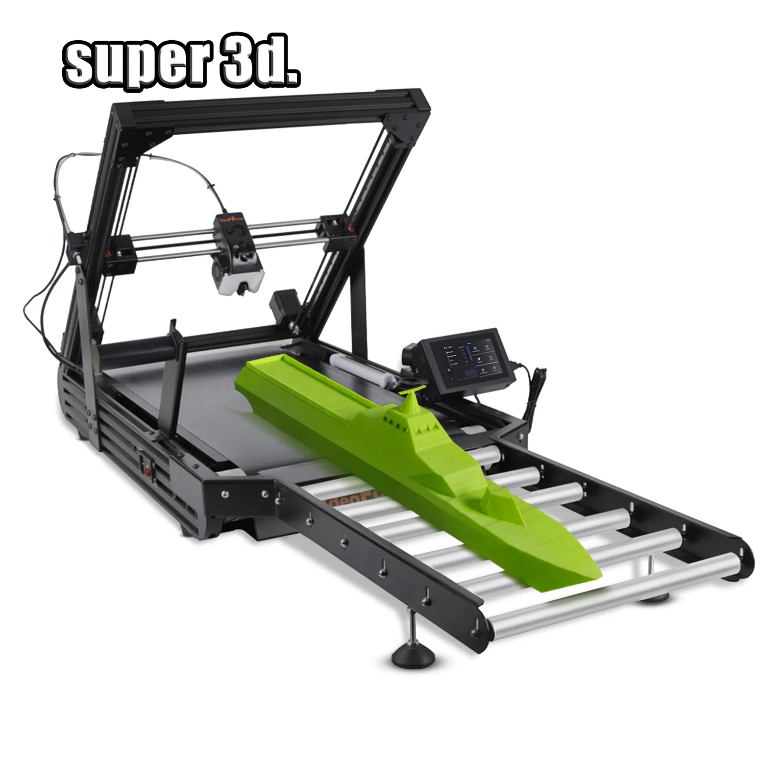 IdeaFormer IR3 V2 FDM 3D-Drucker, automatischer Nivellierungskern, XY-Stabile Struktur, unendliches Z-Achsen-Stahl-Förderband mit verlängerter Ablage Image