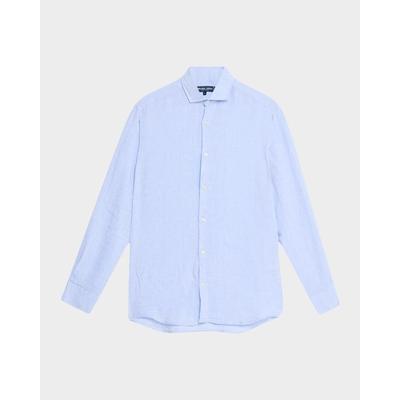 Antonio Linen Casual Button-Down Shirt