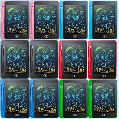 12 Pack LCD Writing Tablet for Kids, 6.5 Inch Colorful Doodle Board Drawing Tablet,toys for
