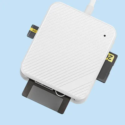 4 in 1 OTG TypeC M2 SD SM XD Memory Card Reader Adapter For Andriod Phone USB-C to SmartMedia Card