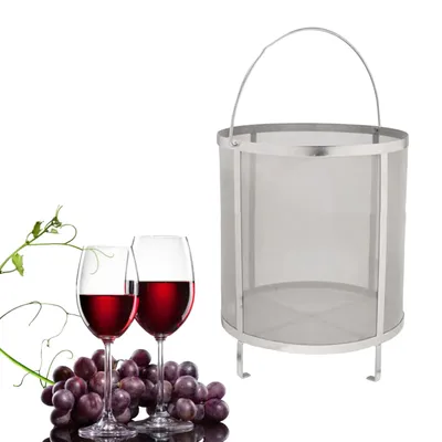 Filter 250 Mesh Dry Hops Filter Stainless Steel Beer Hop Filter Basket Bar Strainer Bag Barware for