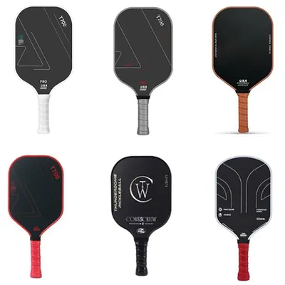 Pickleball Paddle T700 Raw Carbon Fiber JUCIAO USAPA Approved Racquet Friction Surface Anti-slip