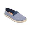 Sneaker QUIKSILVER "Espadrilled", Gr. 10(43), blau (denim), Obermaterial: Textil / Futter: Textil / Außensohle: Gummi, Schuhe