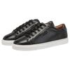 Sneaker JOOP "tinta coralie sneaker yd6", Herren, Gr. 45, schwarz, Rindsleder, modisch, Schuhe