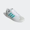 Sneaker ADIDAS PERFORMANCE "MERCEDES - AMG PETRONAS FORMULA ONE TEAM VL COURT SCHUH", Gr. 44, cloud weiß, semi mint rush, core schwarz, Synthetik, Leder, sportlich, Schuhe, Mercedes AMG Motorsport