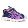 Sandale GEOX "J SANDAL AIRADYUM GI", Kinder, Gr. 26, lila (lila, navy), Textil, Synthetik, sportlich, Schuhe, Wasserschuh, Badesandale für Spaß am Wasser