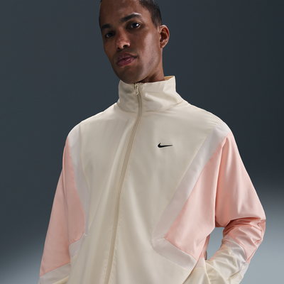 Nike Icon Men's Woven Basketball Jacket - White - Polyester