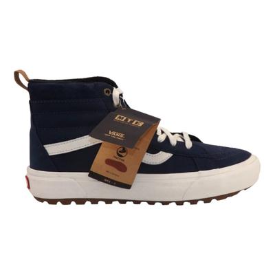 Vans Shoes | Vans Men's Sk8-Hi Mte-1 Dress Blues Skate Boots Hiking Shoe Size 8/9/11.5 New | Color: Blue/White | Size: Various