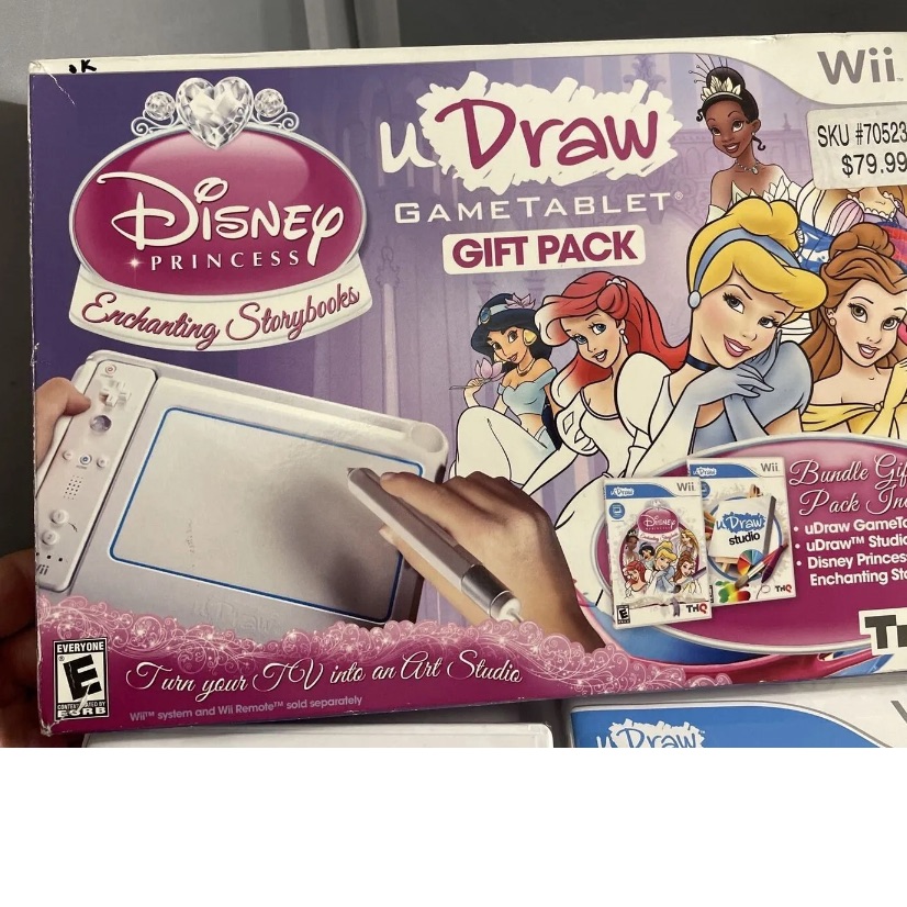 Disney Video Games & Consoles | Udraw Game Tablet Studio & Disney Princess: Enchanting Storybooks Nintendo | Color: White | Size: Os
