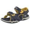 Sandale TIMBERLAND "Adventure Seeker 2 Strap", Gr. 29, blau (navy, gelb), Textil, sportlich, Schuhe, mit Klettverschluss