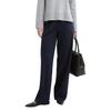Stoffhose TOM TAILOR "LEA", Damen, Gr. 32, Länge 32, blau (sky captain blau), Obermaterial: 60% Viskose, 34% Polyamid, 6% Elasthan. Futter: 100% Polyester, unifarben, casual, weit knöchellang, Hosen, mit Taschen