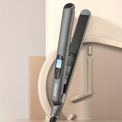 TEMU Crasts Straightener, 45w Unisex Adult, 220v Type C Plug, Dual-use Flat & , Professional , No Battery Required, Styling Tool Image