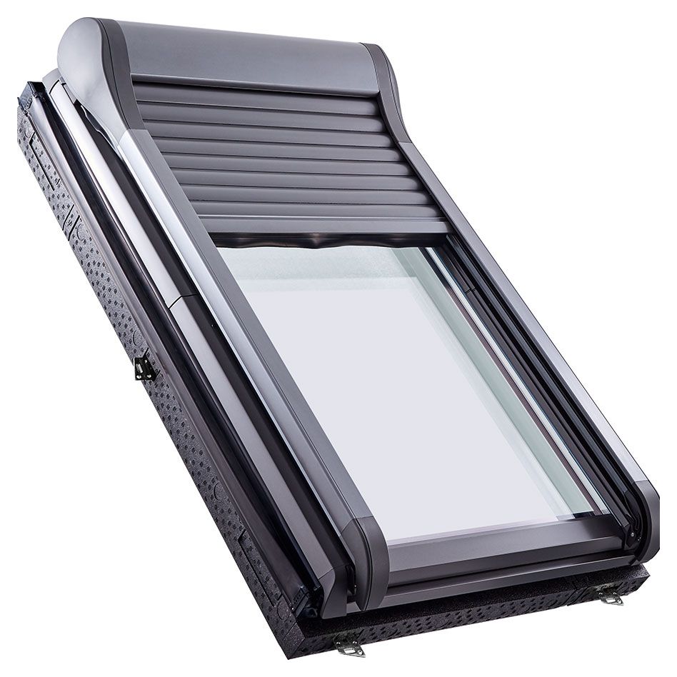 Roto Außenrollladen ZRO F 4373 elektrisch Funk, 114x118 cm (11/11) Image