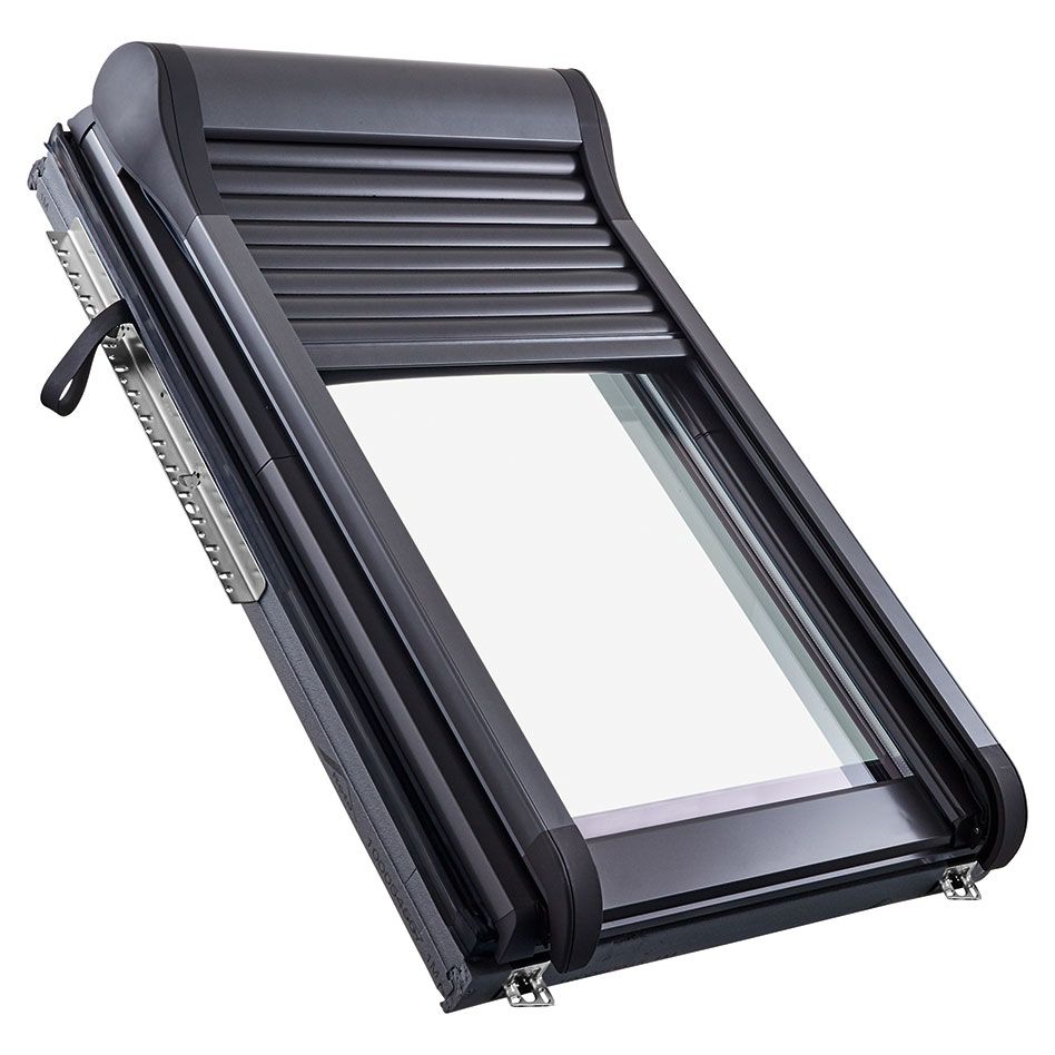 Roto Außenrollladen ZRO E Qx 2 Elektrisch, 114x180 cm (11/18) Image