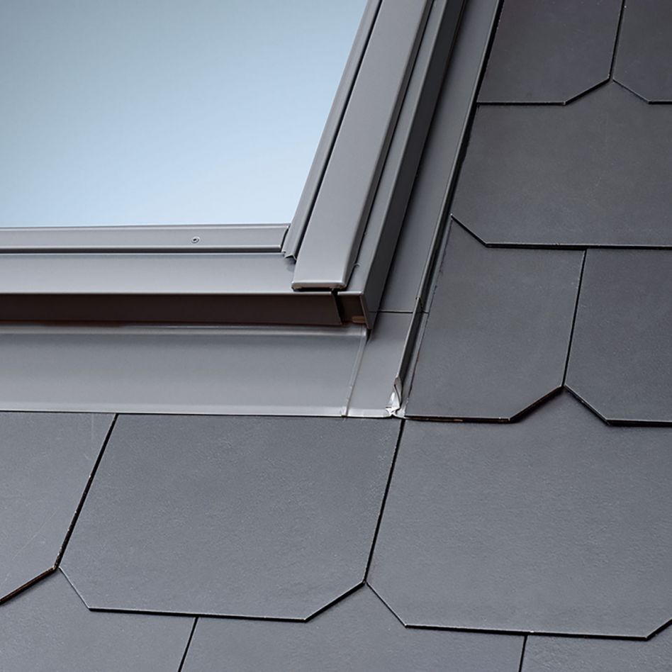 VELUX Eindeckrahmen EDS 1000 Schiefer Stehfalz, 134x140 cm (UK08) Image