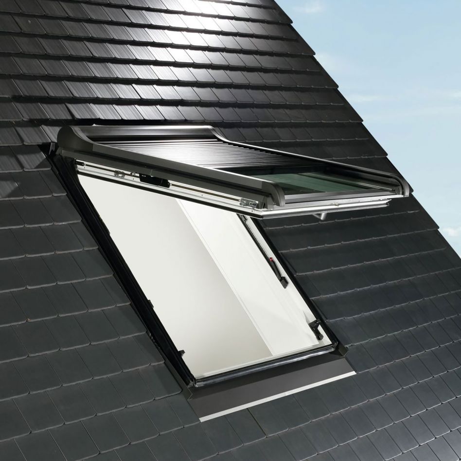 Roto Classic Außenrollladen ZRO 84SR, Elektrisch-Funk, 105x112 cm (10/11) Image