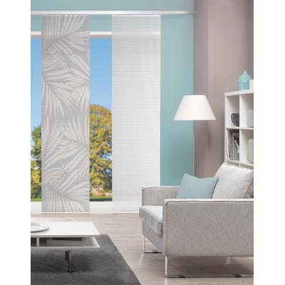 Schiebegardine VISION "PACEY" Gr. 1, grau (taupe), B:60cm H:260cm, Polyester, Gardinen, SCHIEBEVORHANG, BAMBUS, DIGITALDRUCK Image