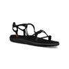 Sandale TEVA "W VOYA INFINITY", Gr. 38, schwarz, Textil, Leder, sportlich, Schuhe