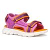 Sandale GEOX "J SANDAL AIRADYUM GI", Kinder, Gr. 30, pink (pink, orange), Textil, Synthetik, sportlich, Schuhe, Trekking Sandale, Klettschuh mit wasserfreundlicher Ausstattung