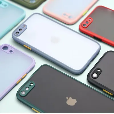 The New Anti-drop Case For iphone SE 2020 Case for iphone 6 6s 7 8 Plus SE2 2020 2022 Frosted Fine Pore Skin Protection Cases