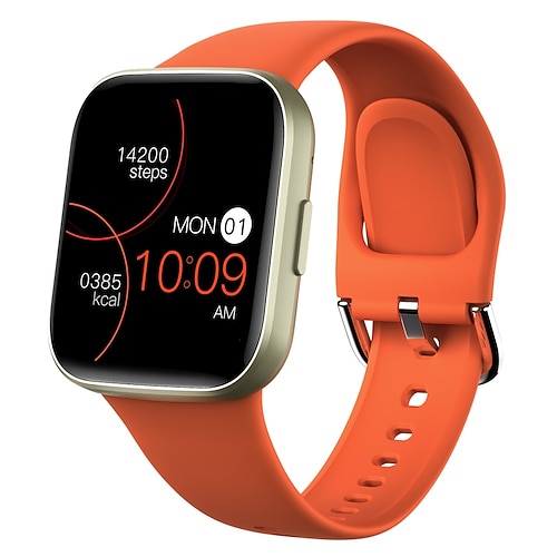 696 Y83 Smartwatch 1.83 Zoll Smartwatch Fitnessuhr Bluetooth EKG PPG Schrittzähler Anruferinnerung Kompatibel mit Android iOS Damen Herren Freisprechanrufe Nachrichtenerinnerung IP 67 37mm Image
