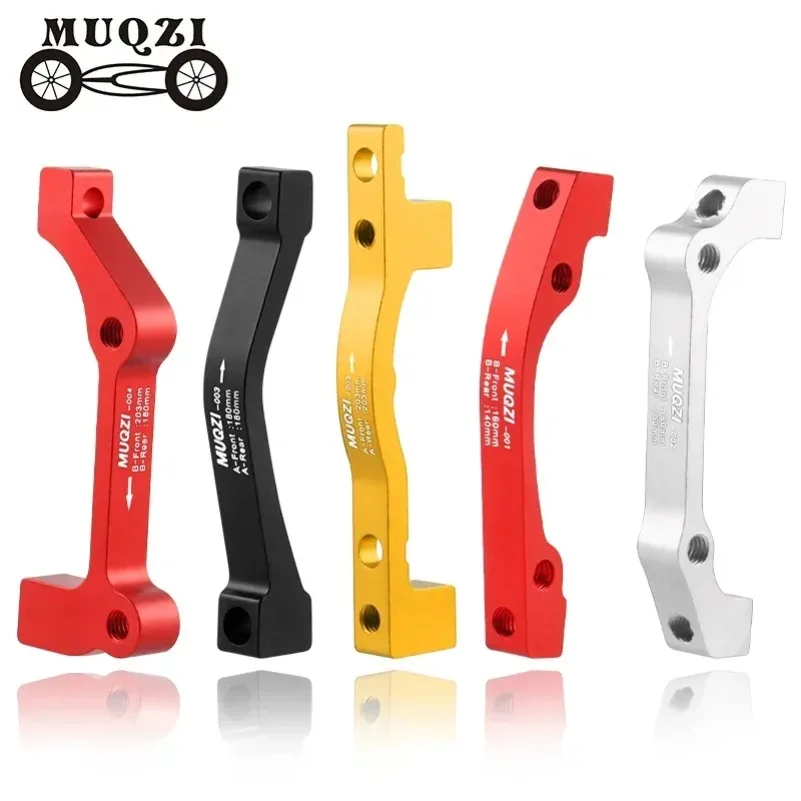 MUQZI Scheibenbremssattel-Montageadapter IS PM 140 mm 160 mm 180 mm 203 mm Fahrrad-Scheibenbremsrotor-Adapter mit Schrauben Image