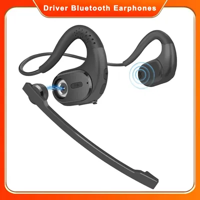 Kabelloses Bluetooth 5.3-Headset mit Mikrofon, abnehmbarer Stummschalttaste, offene Image