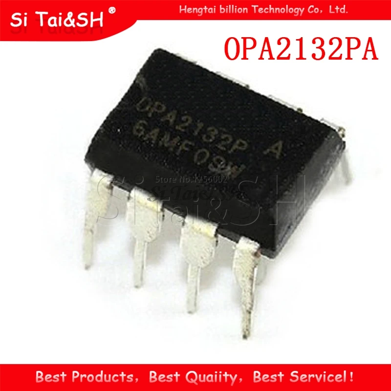 5pcs opa2132pa opa2134pa opa2132 opa2134 dip-8 audio op amp ic chip doppel kanal verstärker neu und original ic Image