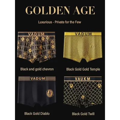 Luxuriöse, bequeme, antibakterielle Boxershorts für Herren VADUM Luxuriöse, magnetische, atmungsaktive Herren-Slips Image